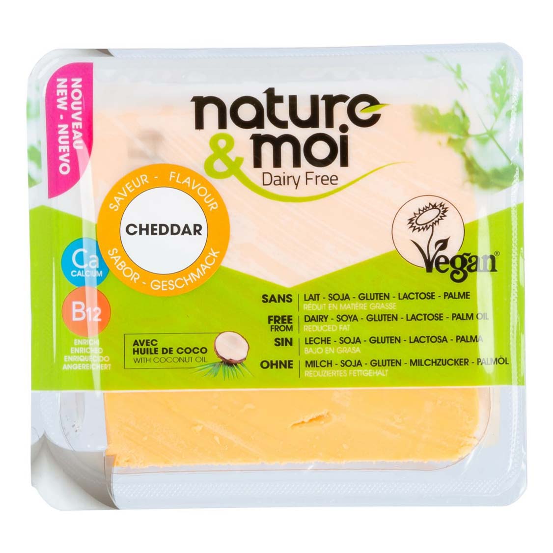 

Продукт веганский Nature Moi со вкусом Чеддер 200 г