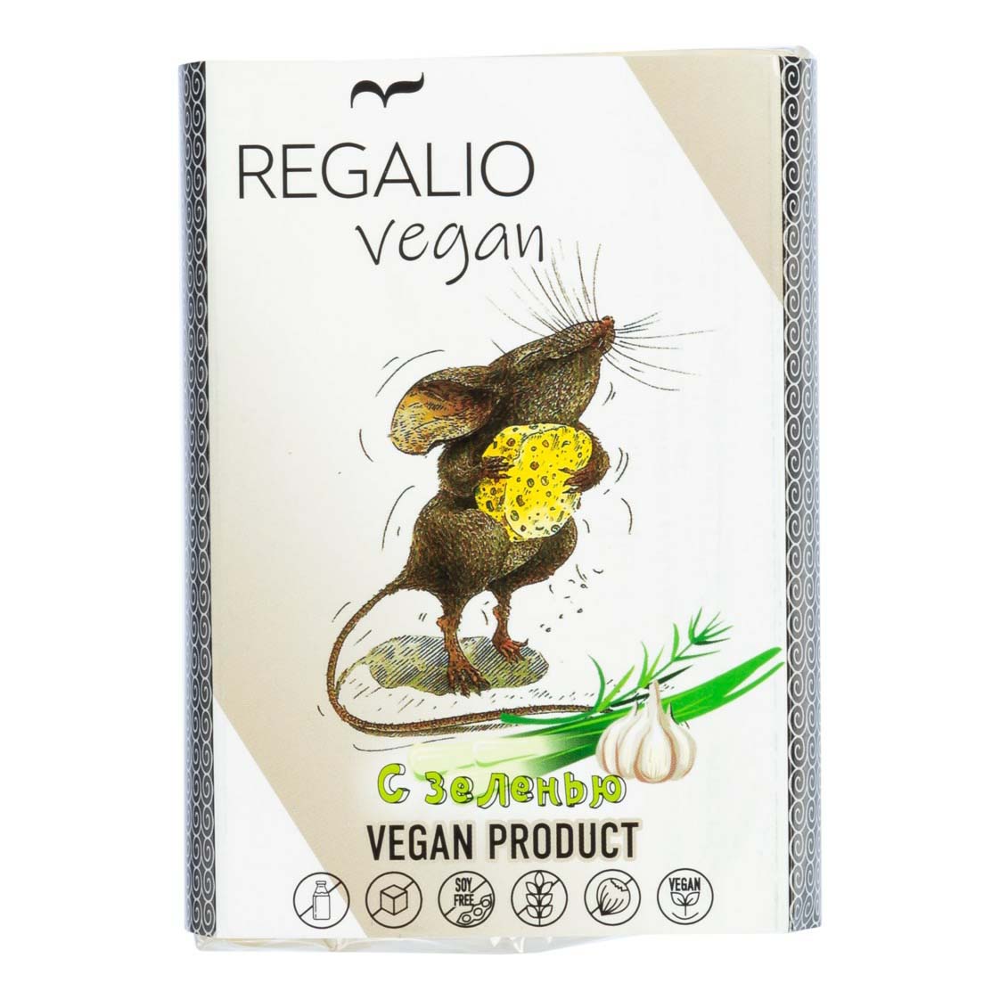 

Продукт веганский Regalio vegan с зеленью 26,5% 200 г