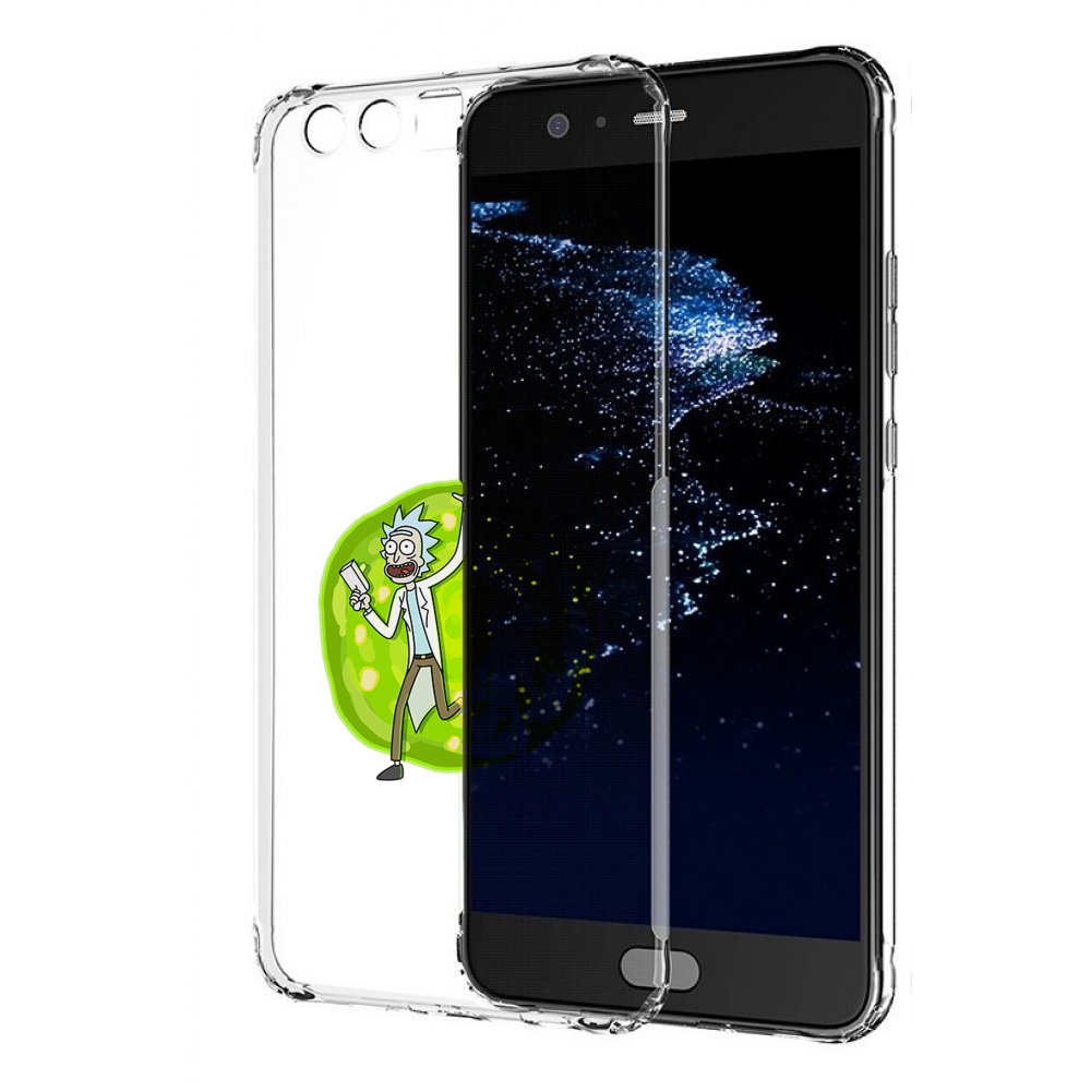 

Чехол бампер MyPads рик-и-морти-в-кружке для Huawei P10 Plus про, Прозрачный, Tocco