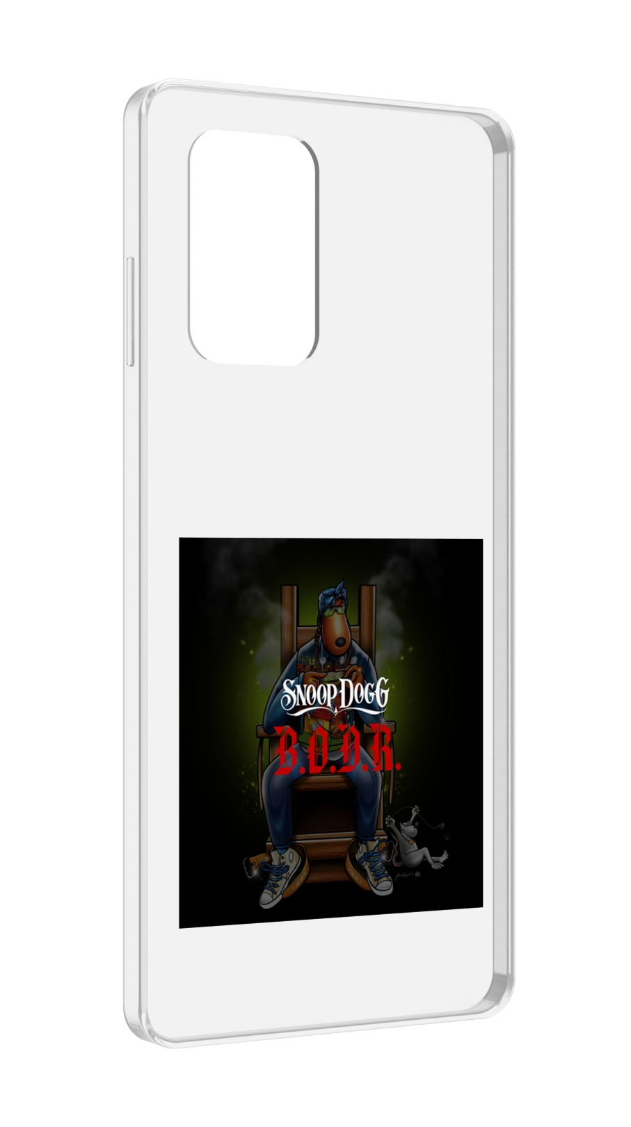 Чехол MyPads Snoop Dogg B для ZTE Blade A72 / ZTE Blade V40 Vita