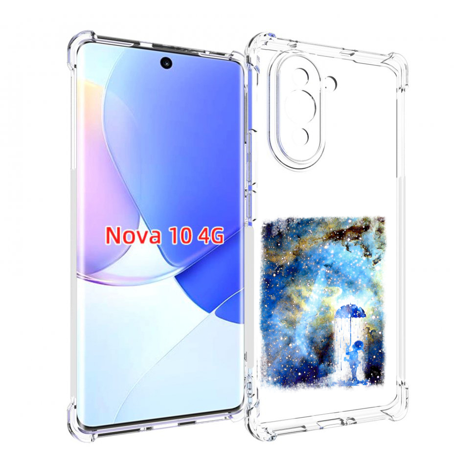 

Чехол MyPads мальчик в небе для Huawei Nova 10, Прозрачный, Tocco