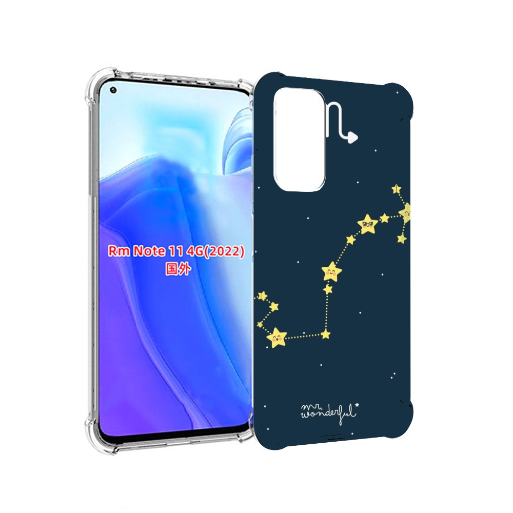 

Чехол MyPads знак зодиака скорпион 1 для Xiaomi Redmi Note 11 4G ( Глобальная версия ), Tocco