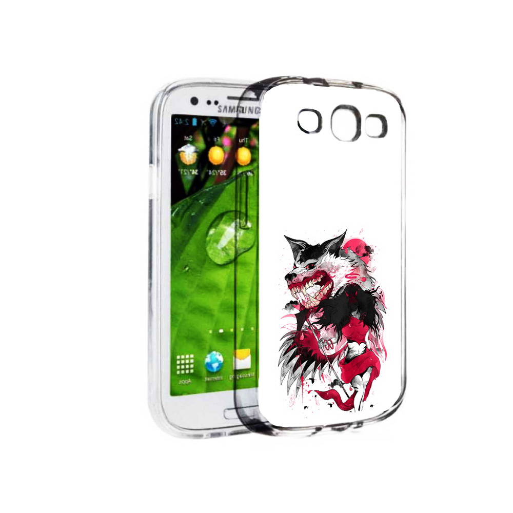 

Чехол MyPads Tocco для Samsung Galaxy S3 красная шапочка (PT123108.507.410), Прозрачный, Tocco