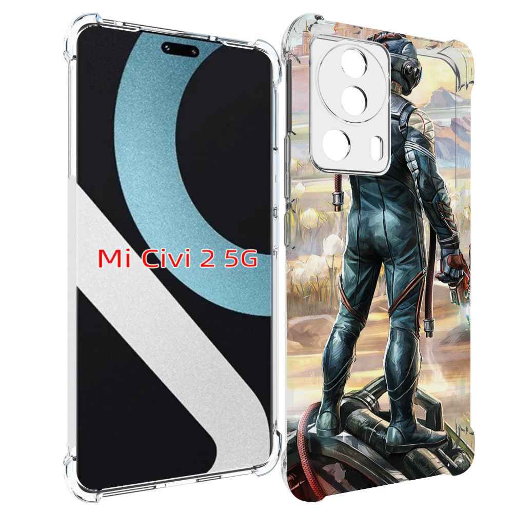 

Чехол MyPads the-outer-worlds для Xiaomi Civi 2, Прозрачный, Tocco