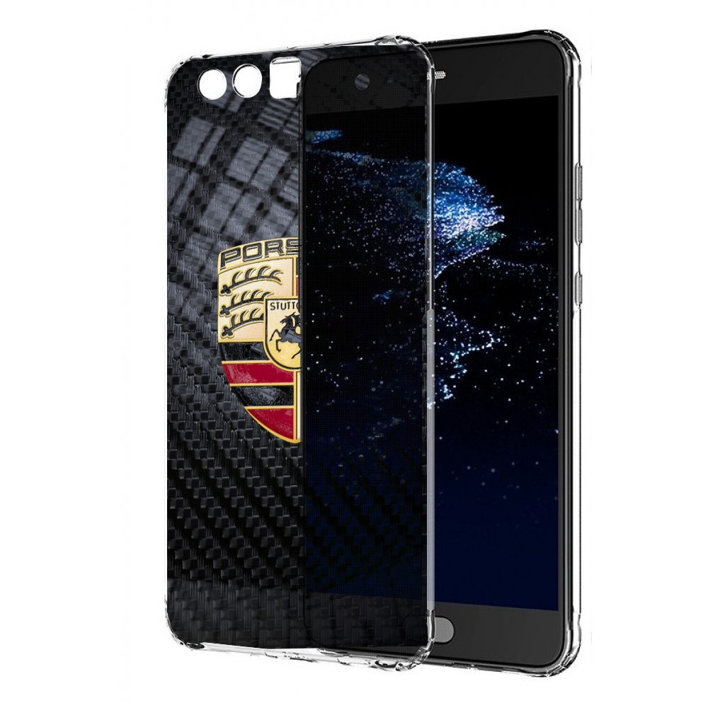 

Чехол бампер MyPads порше porsche 3 мужской для Huawei P10 Plus, Прозрачный, Tocco
