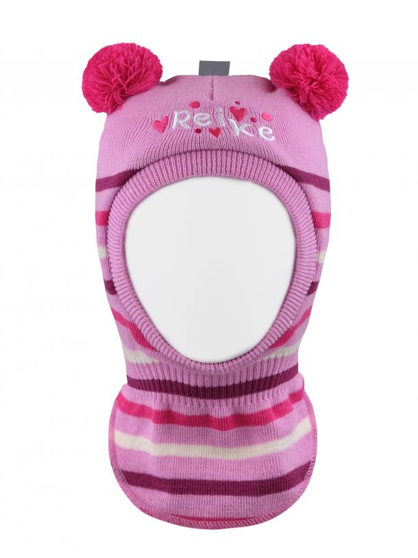 фото Шапка-шлем для девочки reike fox pink, rkn1920-1 fox pink, р.46