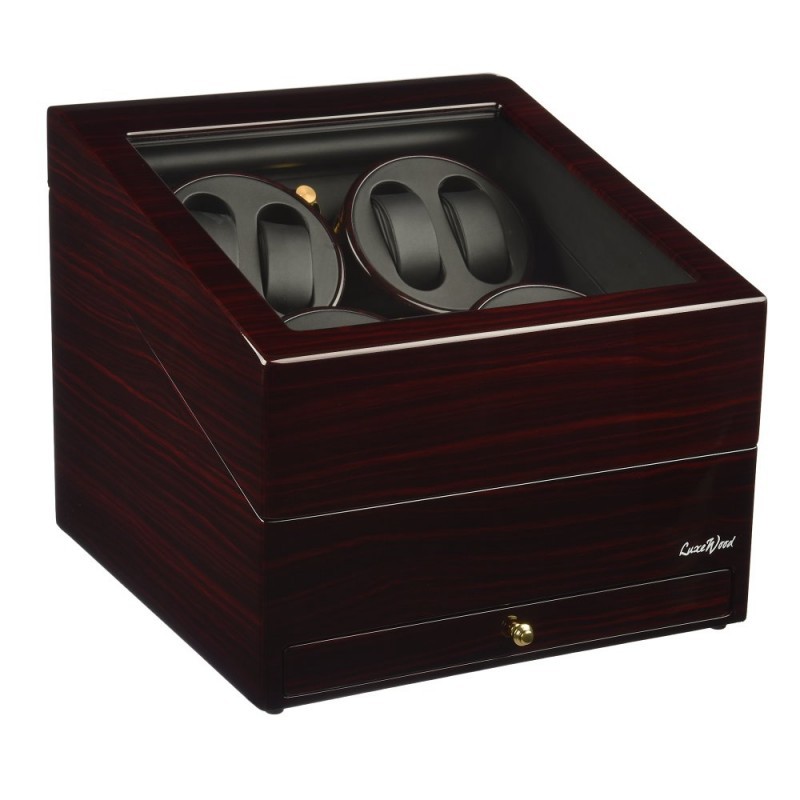 

Шкатулка для часов с автоподзаводом LuxeWood LW016-51-5, Коричневый