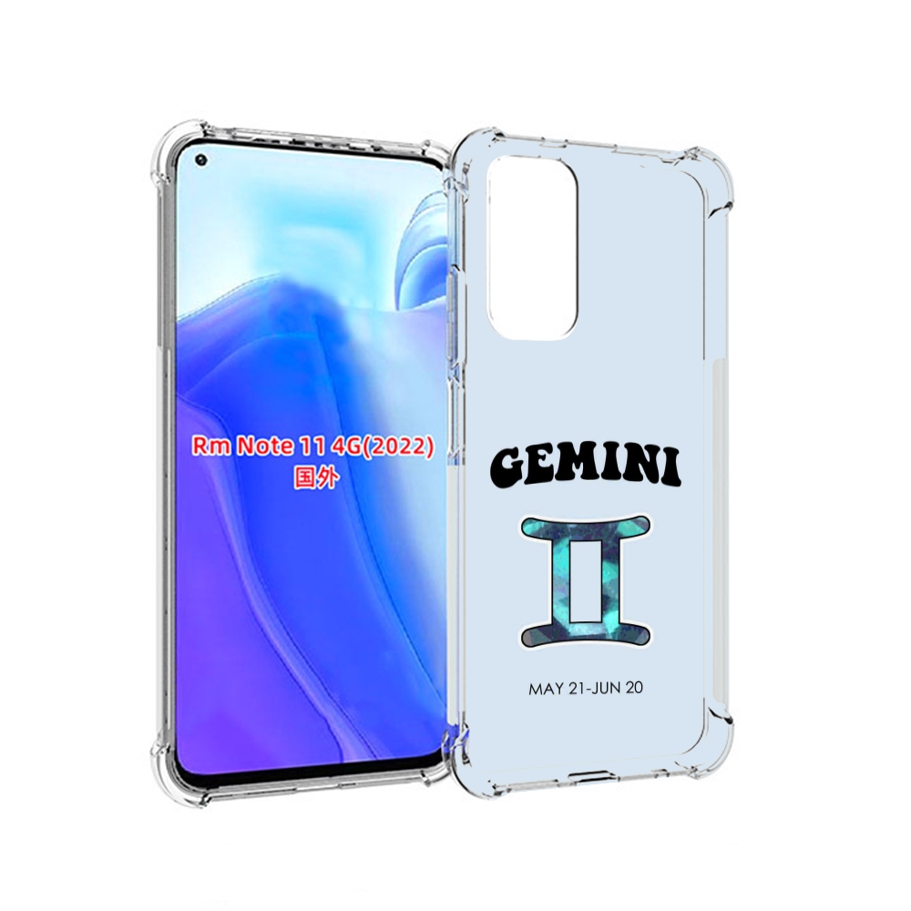

Чехол MyPads знак зодиака близнецы 1 для Xiaomi Redmi Note 11 4G ( Глобальная версия ), Tocco