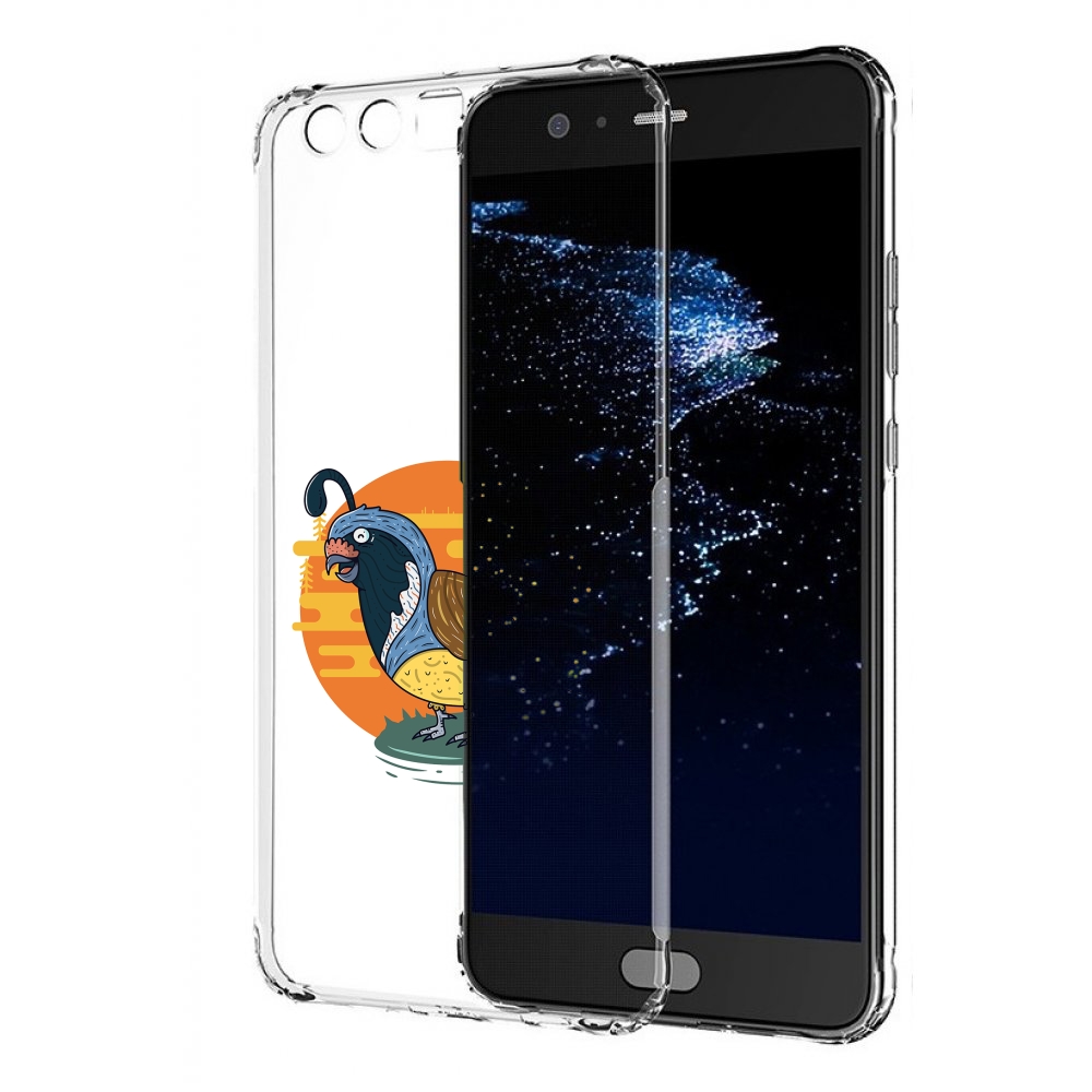 

Чехол бампер MyPads попугай-на-острове для Huawei P10 Plus проти, Прозрачный, Tocco