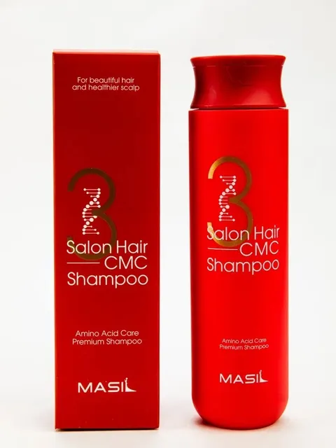 MASIL Восстанавливающий профессиональный шампунь с керамидами - 3 Salon Hair CMC Shampo 849₽