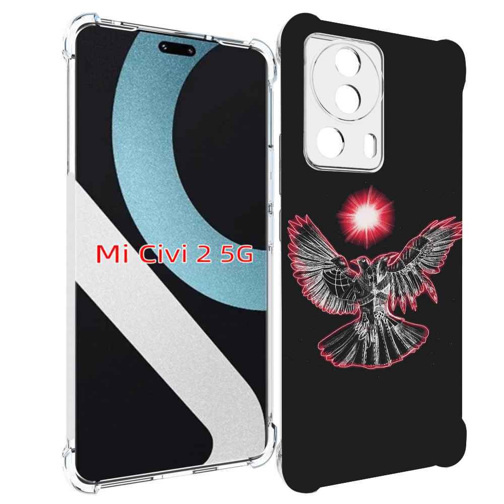 

Чехол MyPads pyrokinesis валькирия для Xiaomi Civi 2, Прозрачный, Tocco