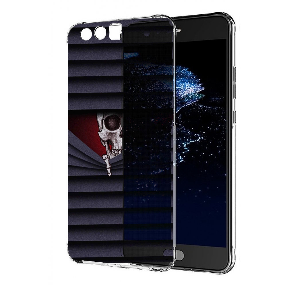 Чехол бампер MyPads подглядываю для Huawei P10 Plus противоударный