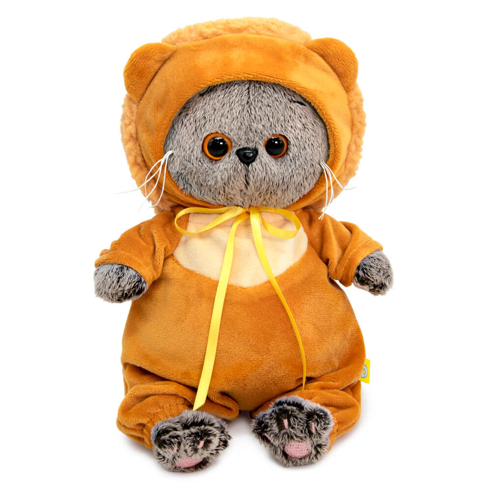 

Мягкая игрушка 20 см Basik&Co - кот Басик Baby Львенок