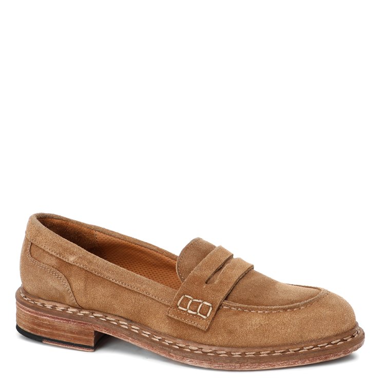 

Лоферы женские Crispiniano 561-6570 коричневые 37 EU, 561-6570
