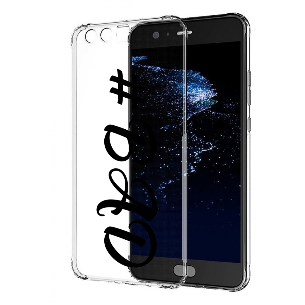 

Чехол бампер MyPads плохо-надпись для Huawei P10 Plus противоуда, Прозрачный, Tocco