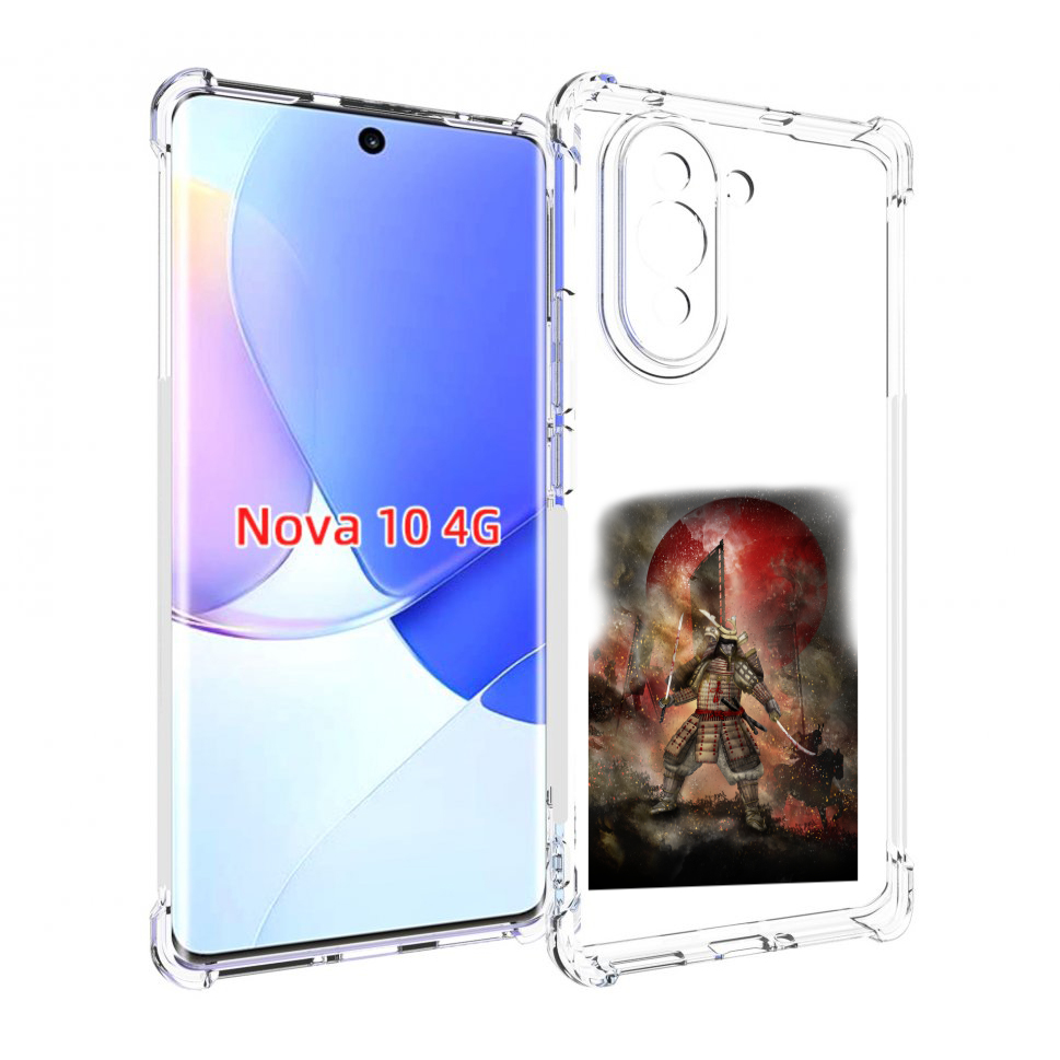 

Чехол MyPads китайскийвоин для Huawei Nova 10, Прозрачный, Tocco