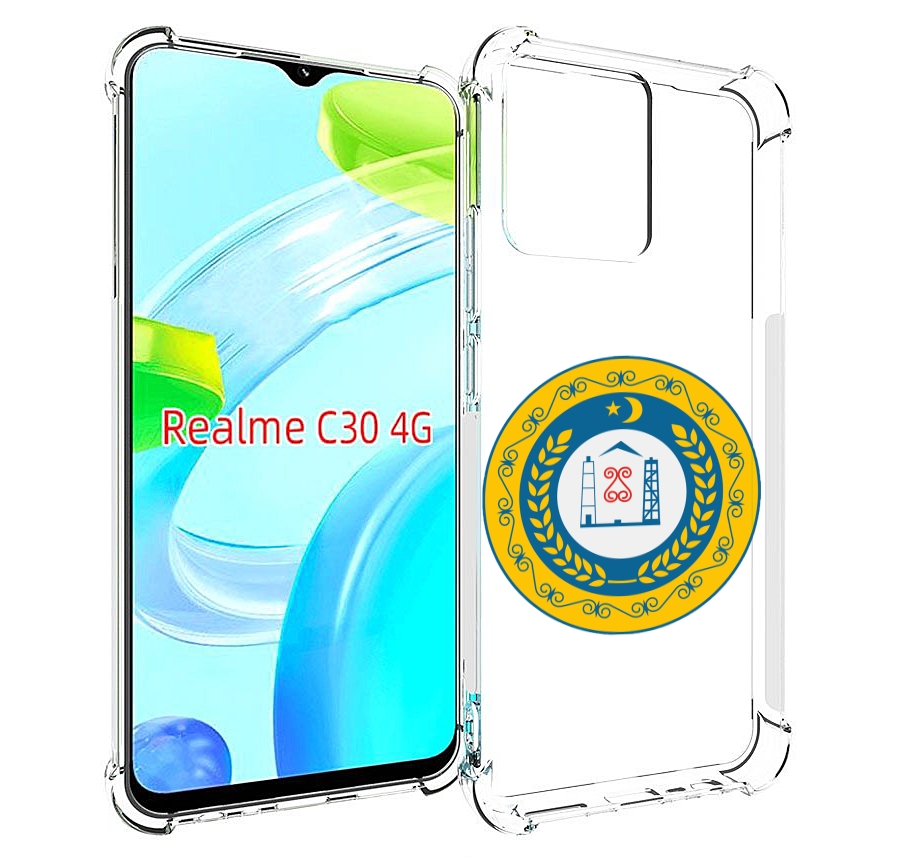 

Чехол MyPads герб-чечня для Realme C30 4G / Narzo 50i Prime, Прозрачный, Tocco