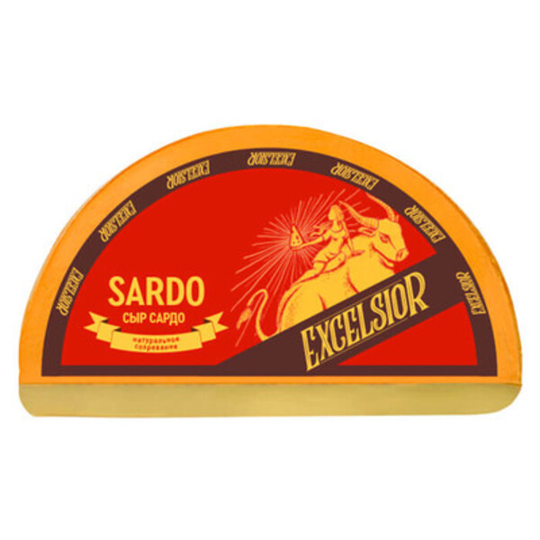 Сыр твердый Excelsior Сардо 45% 200 г