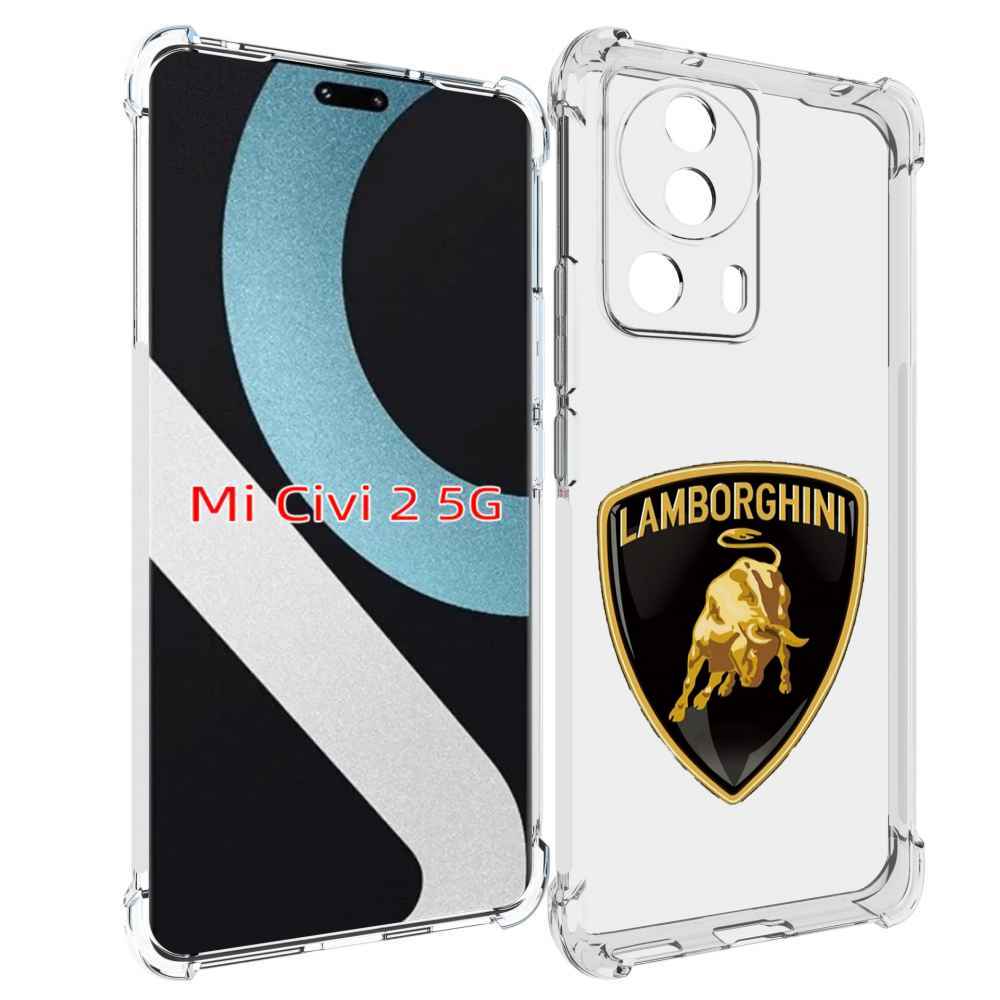 

Чехол MyPads lamborghini-ламборгини-2 для Xiaomi Civi 2, Прозрачный, Tocco