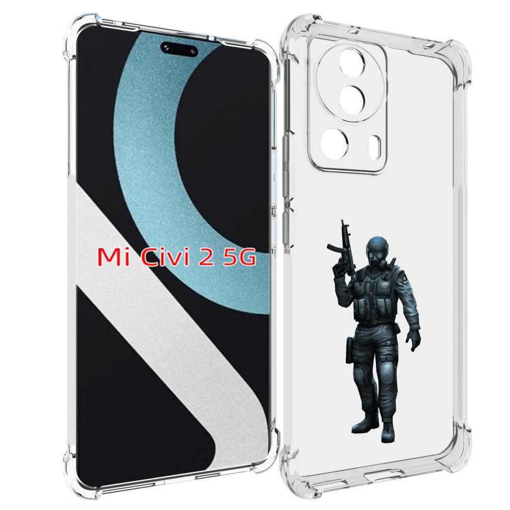 

Чехол MyPads crossfire для Xiaomi Civi 2, Прозрачный, Tocco