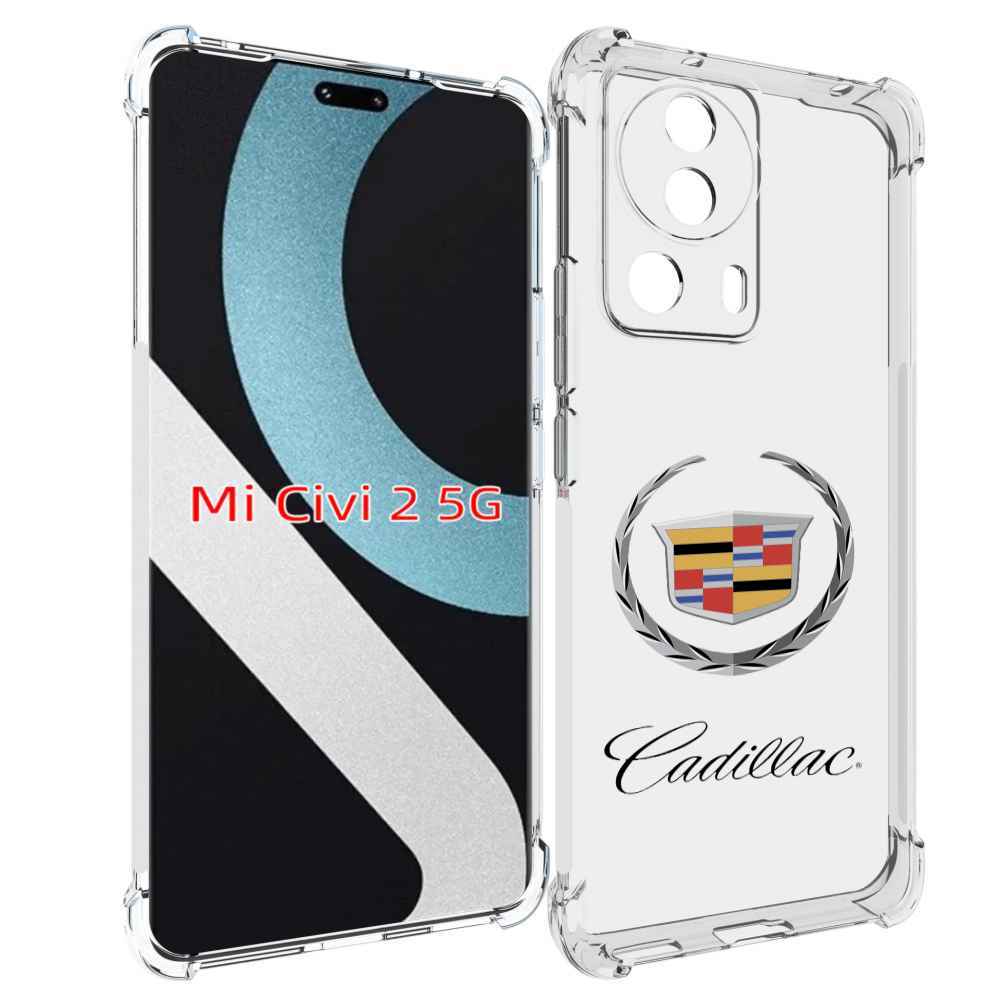 

Чехол MyPads cadillac-кадиллак-4 мужской для Xiaomi Civi 2, Прозрачный, Tocco