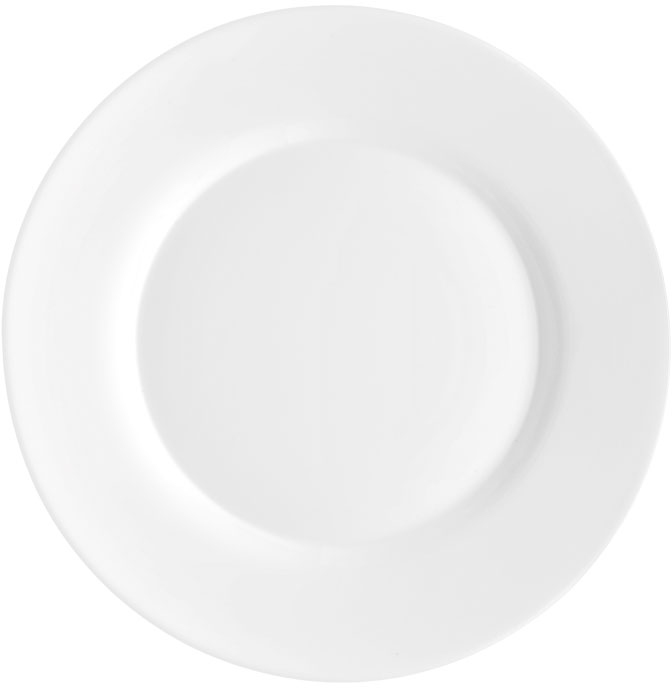 Тарелка обеденная 25 см белая Toledo Bormioli Rocco 400810FN9321990