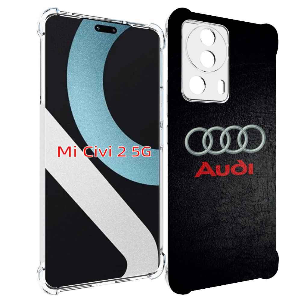 

Чехол MyPads audi ауди 6 мужской для Xiaomi Civi 2, Прозрачный, Tocco