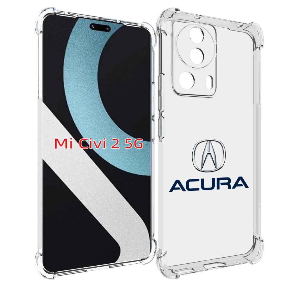 

Чехол MyPads acura-акура-2 для Xiaomi Civi 2, Прозрачный, Tocco