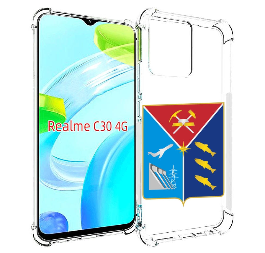

Чехол MyPads герб-магаданская-область для Realme C30 4G / Narzo 50i Prime, Прозрачный, Tocco