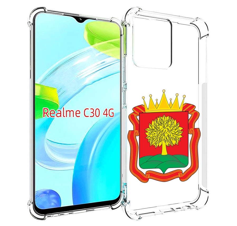 

Чехол MyPads герб-липецкая-область для Realme C30 4G / Narzo 50i Prime, Прозрачный, Tocco