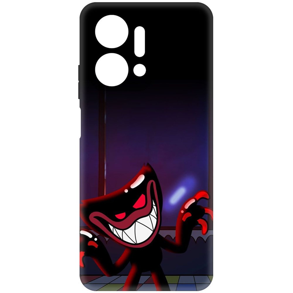

Чехол-накладка Софт Хаги Ваги для Honor X7a, Черный