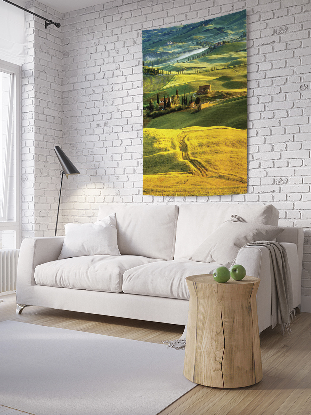 

Вертикальное фотопанно на стену JoyArty Холмовые пути 150x200 см, Холмовые пути