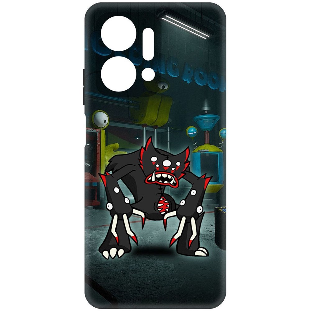 

Чехол-накладка Софт Хаги Ваги - Килли Вилли для Honor X7a, Черный