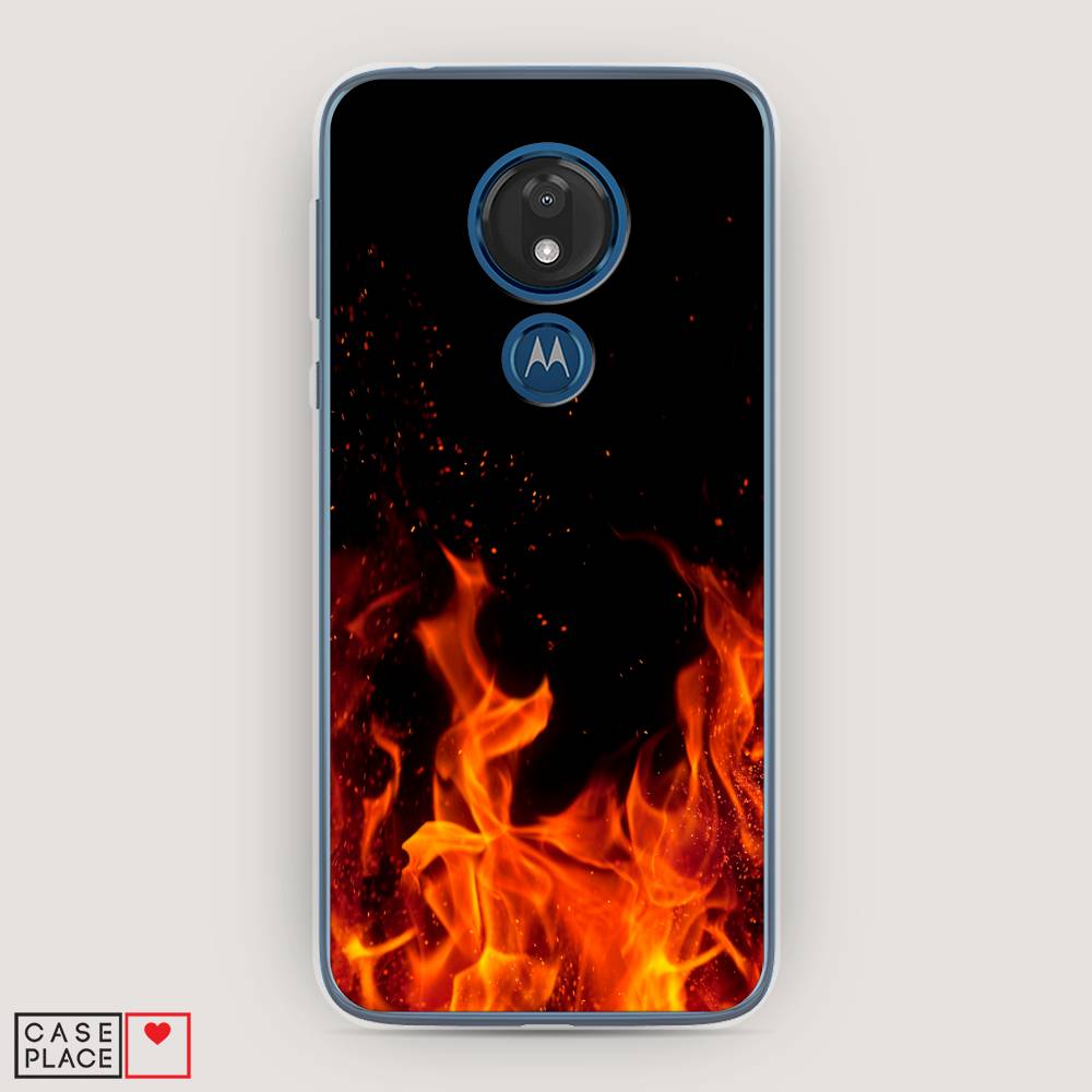 

Чехол Awog на Motorola Moto G7 / Моторола Мото G7 "Все в огне", Разноцветный, 241150-4