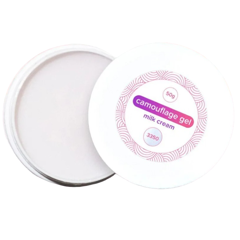 Камуфлирующий гель для наращивания Conflate Nail Professional, Milk cream №33 50 г