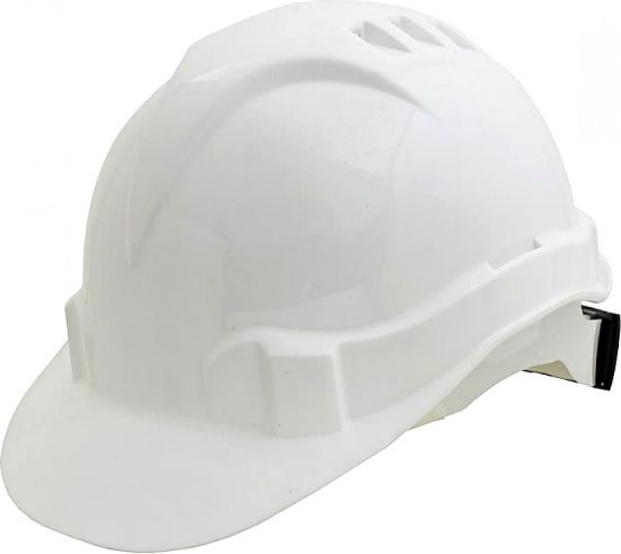 Каска защитная ЕВРОПЛАСТ-ЛЮКС белая