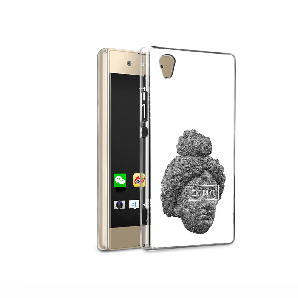 

Чехол MyPads Tocco для Sony Xperia XA1 Ultra каменное лицо девушки (PT67027.252.383), Прозрачный, Tocco