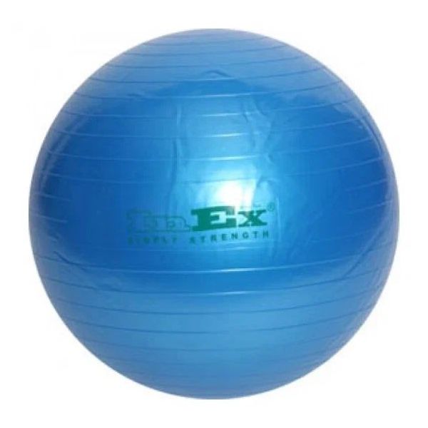 Гимнастический мяч INEX Swiss ball 75 см синий (BU-30\BL-75-00)