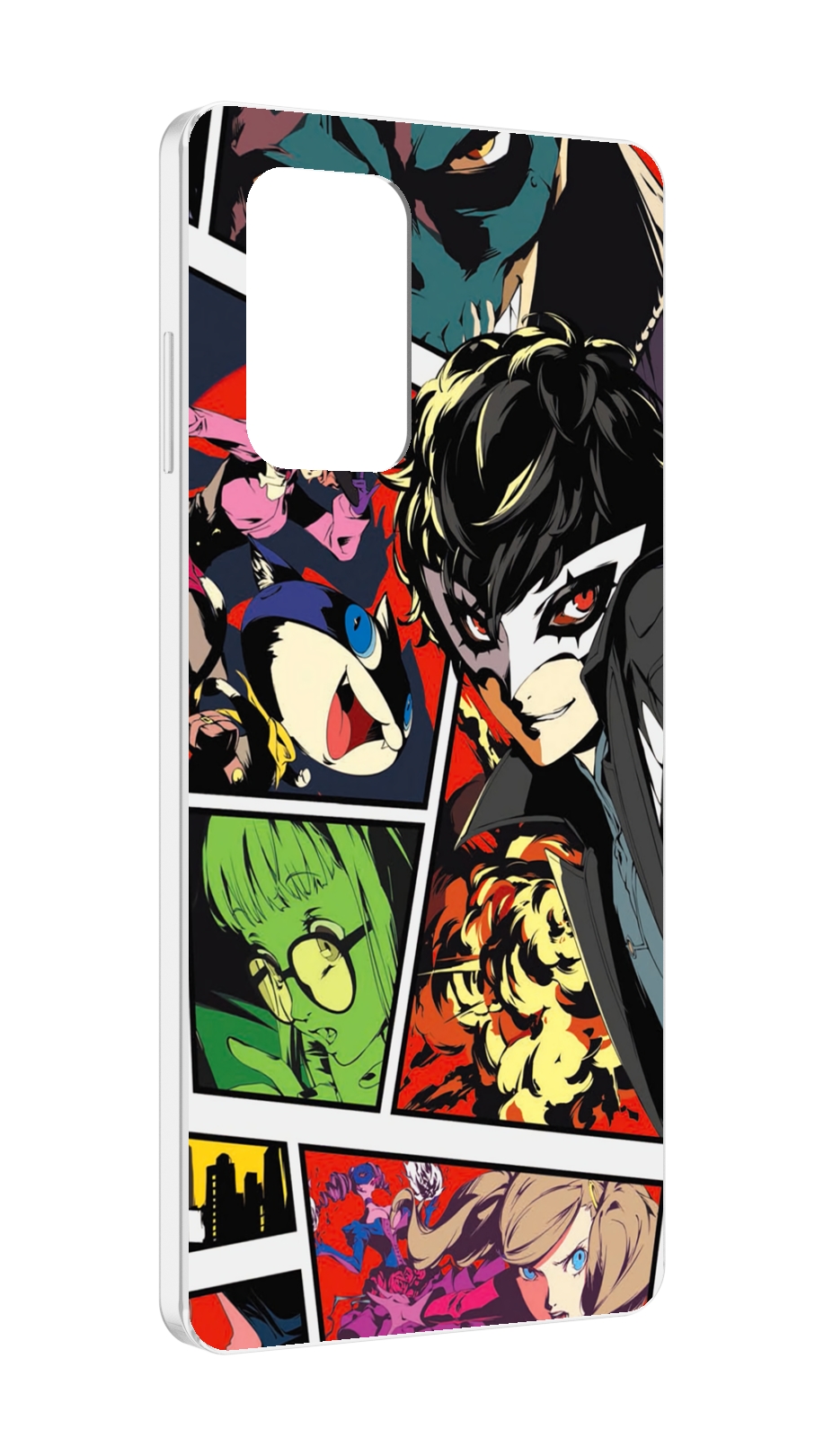 

Чехол MyPads Persona 5 art для ZTE Blade A72 / ZTE Blade V40 Vita, Прозрачный, Tocco