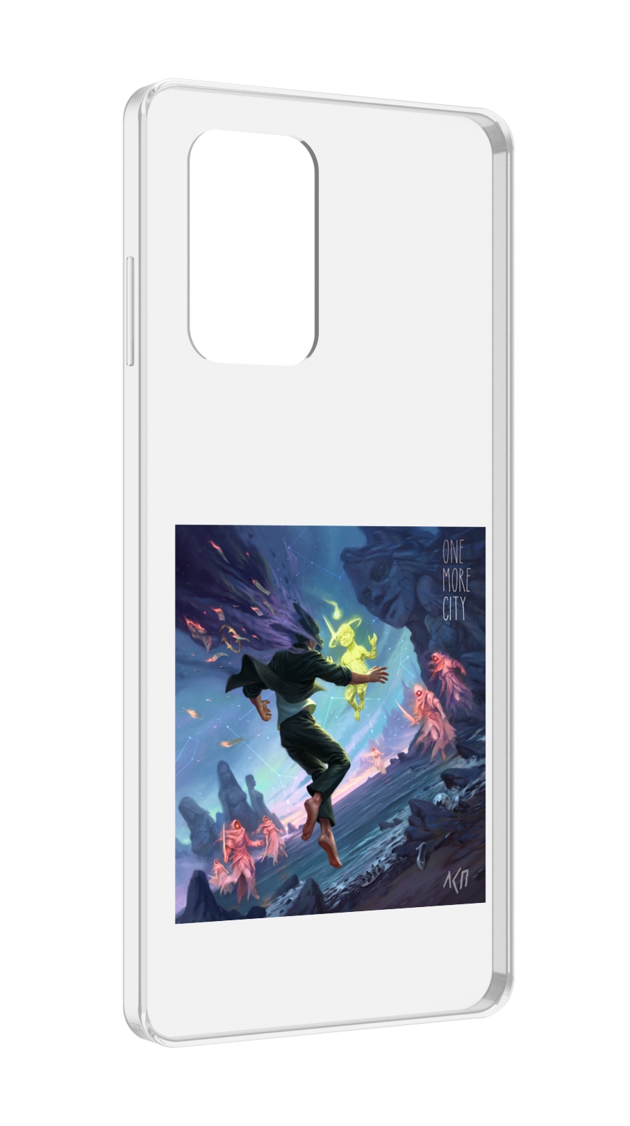 

Чехол MyPads One More City ЛСП для ZTE Blade A72 / ZTE Blade V40 Vita, Прозрачный, Tocco