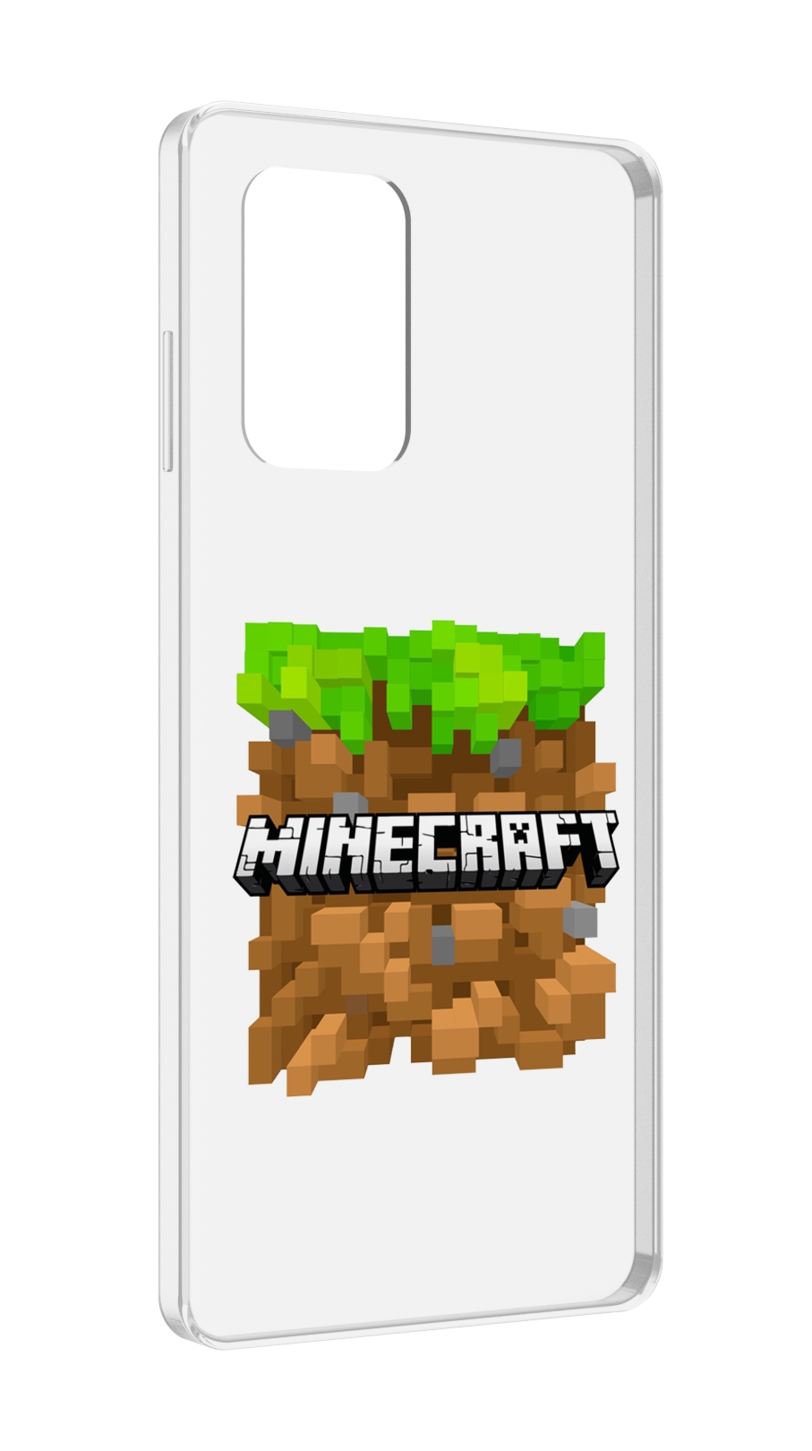 Чехол MyPads Minecraft-2 для ZTE Blade A72 / ZTE Blade V40 Vita