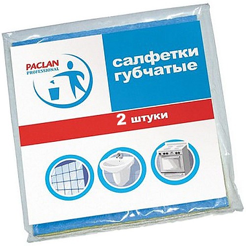 PACLAN губчатые, 18х18 см, 2 штуки