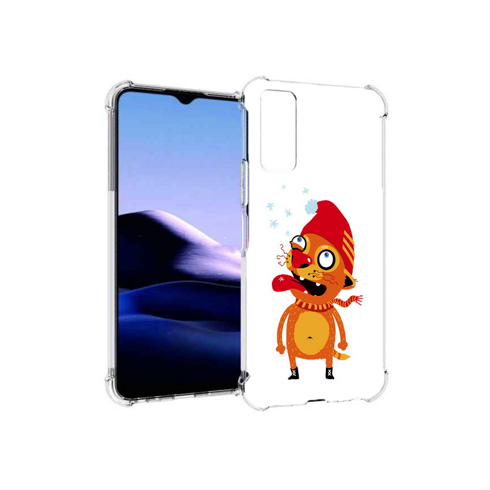 

Чехол MyPads Tocco для Vivo Y20 Зимний кот (PT154038.379.88), Прозрачный, Tocco