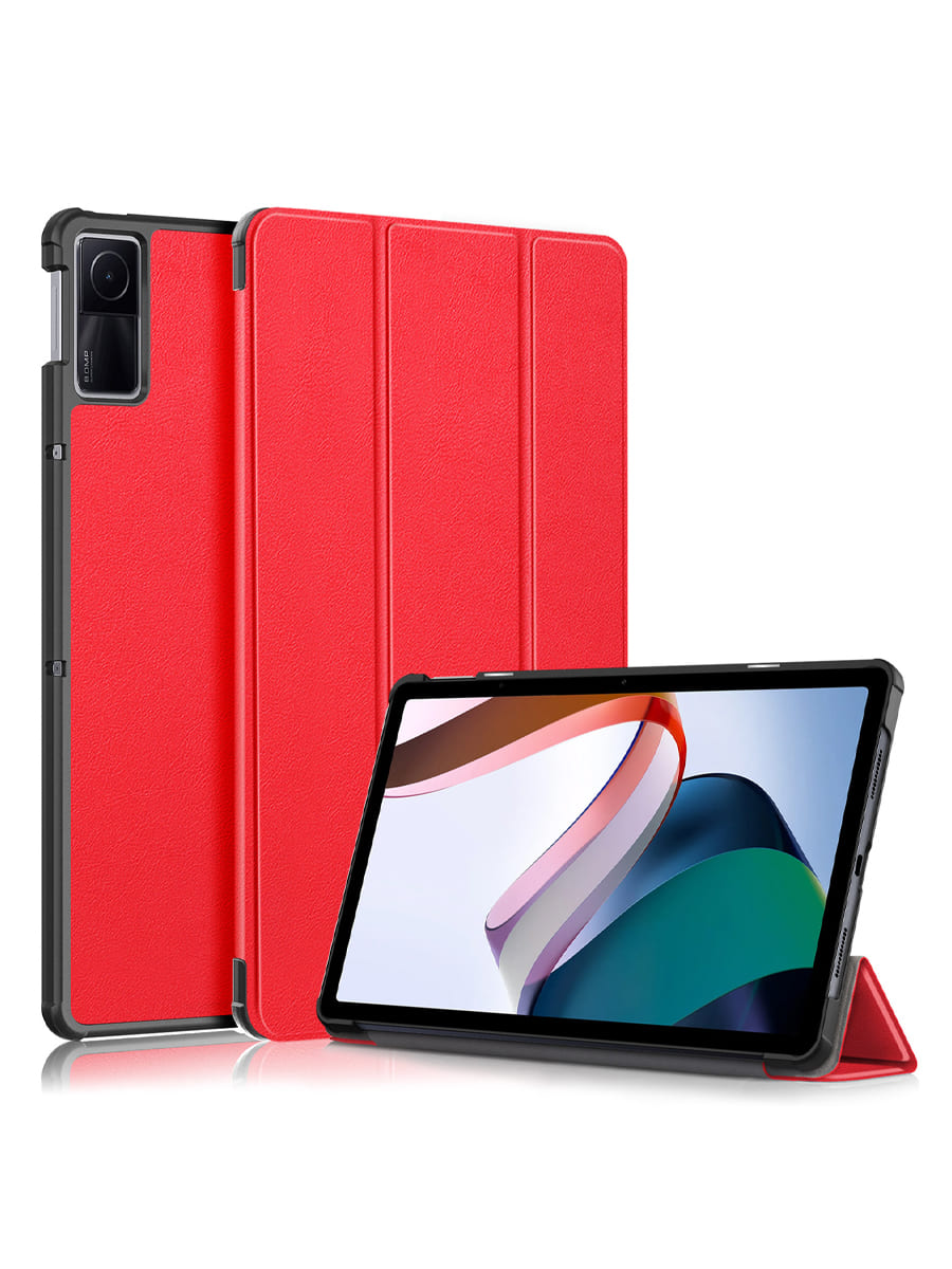 фото Чехол zibelino zt-xia-rm-pad для xiaomi redmi pad 10.6 красный (zt-xia-rm-pad-red)