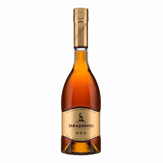 

Коньяк Sarajishvili 3 звезды 40% 0,5 л