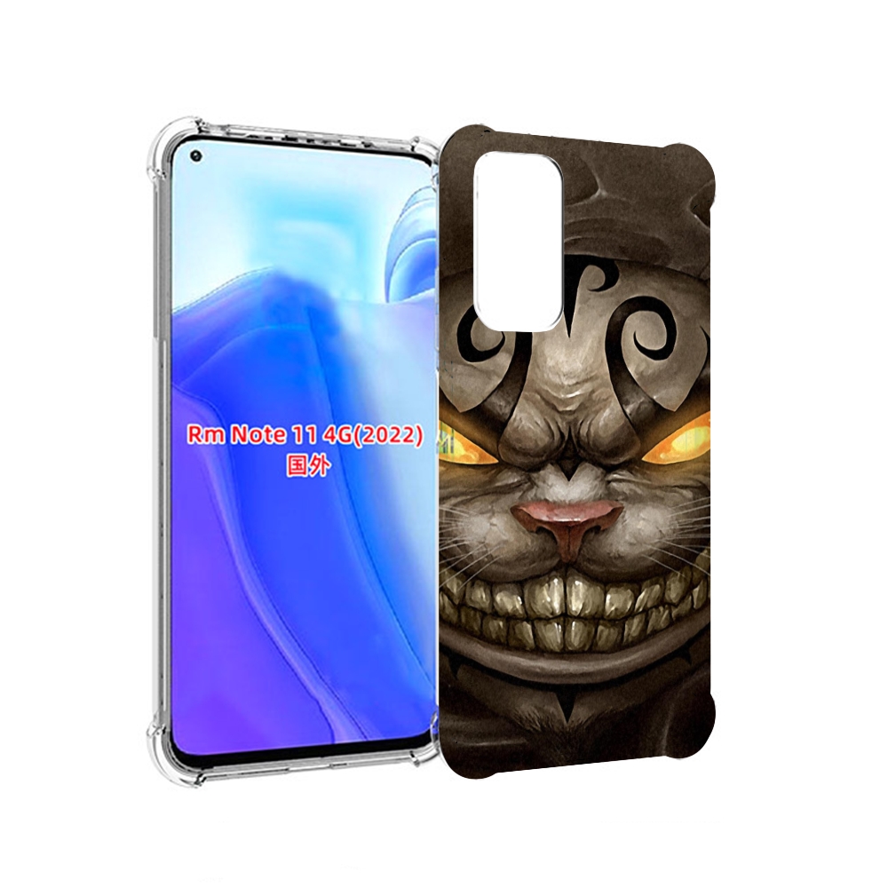 

Чехол MyPads злой котик с желтыми глазами для Xiaomi Redmi Note 11 4G ( Глобальная верс, Tocco