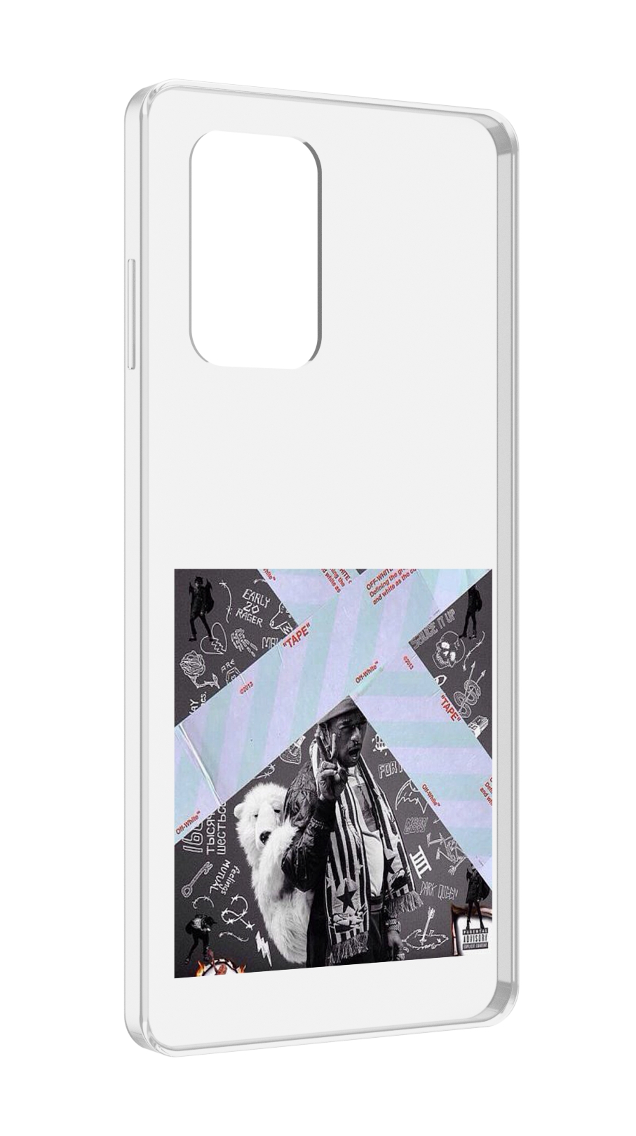 Чехол MyPads Lil Uzi Vert - Luv Is Rage 2 для ZTE Blade A72 / ZTE Blade V40 Vita