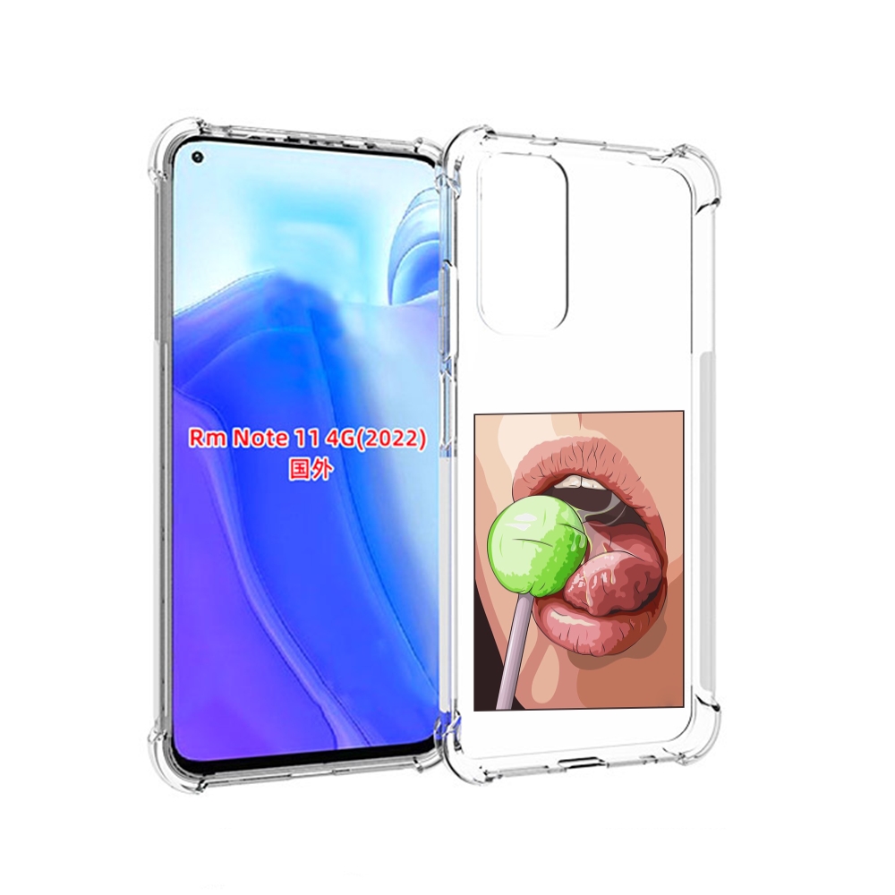 

Чехол MyPads зеленый-чупа-чупс женский для Xiaomi Redmi Note 11 4G ( Глобальная версия ), Tocco