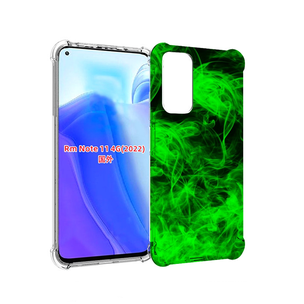 

Чехол MyPads зеленый-дымок для Xiaomi Redmi Note 11 4G ( Глобальная версия ), Tocco
