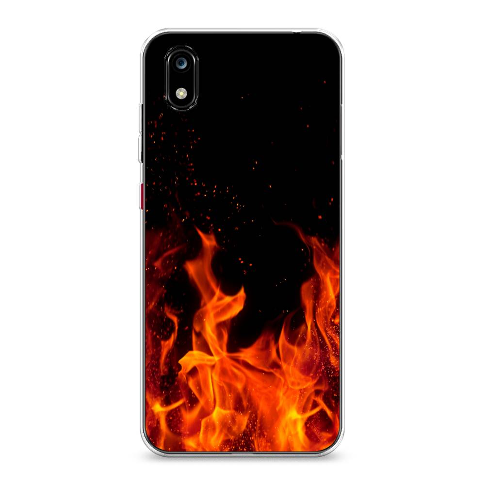 

Чехол Awog на ZTE Blade A7 2019 / ЗТЕ Блэйд A7 2019 "Все в огне", Разноцветный, 133150-4